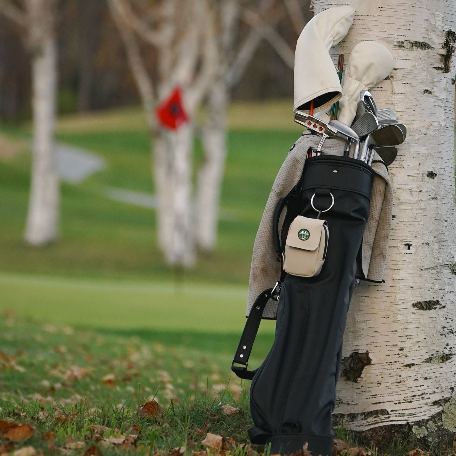 rangefinder-case-on-bag-with-logo