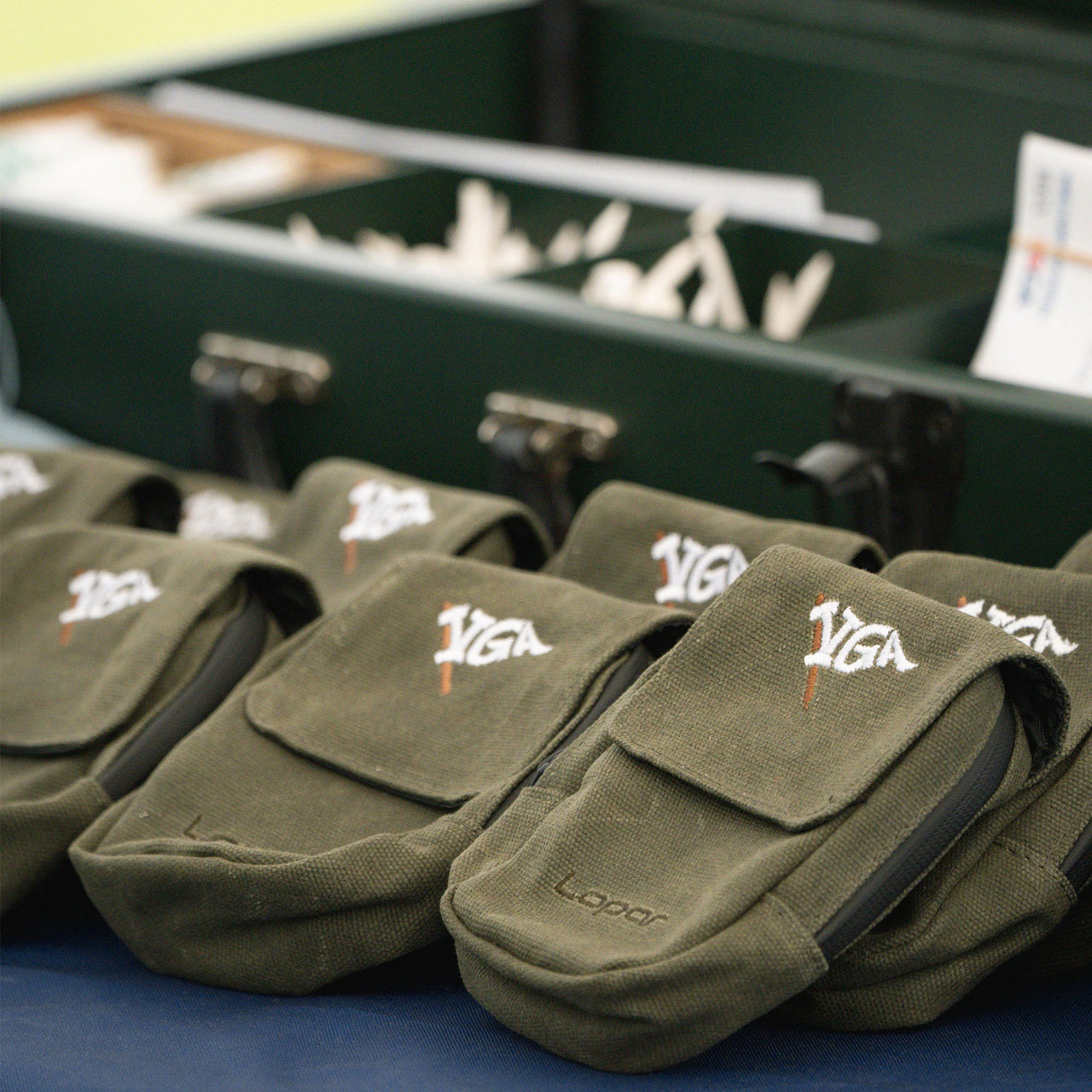 Waxed Canvas Rangefinder Case for Golf | Premium Golf Accessory - Lopar